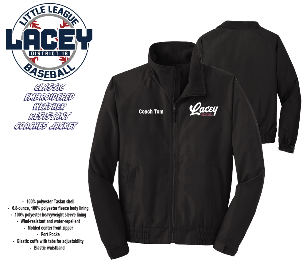 LLL EMBROIDERED INSULATED COCHES JACKET by PACER
