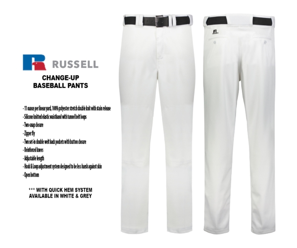 WHITECAPS OFFICIAL RUSSELL HIGH SCHOOL QUALITY PANTS by PACER