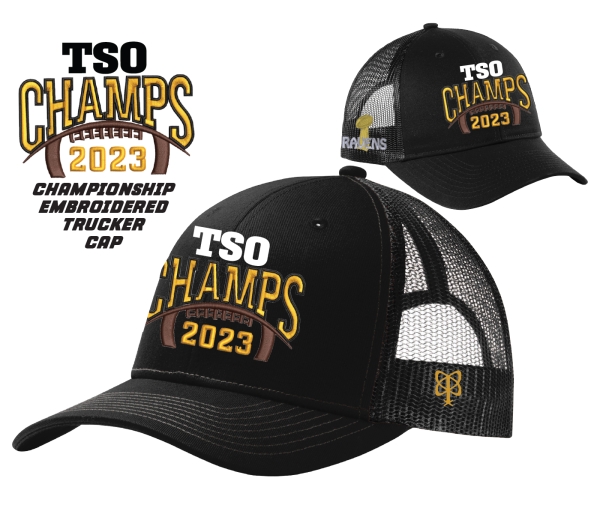 TSO CHAMPIONSHIP EMBROIDERED TRUCKER CAP by PACER