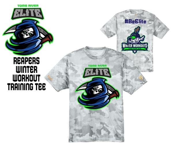 TR REAPERS 100% SUBLIMATED SS WINTER WORKOUT TRAINING TEE by PACER