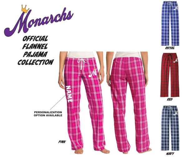 MONARCH LADIES MASCOT FLANNEL PAJAMA COLLECTION by PACER