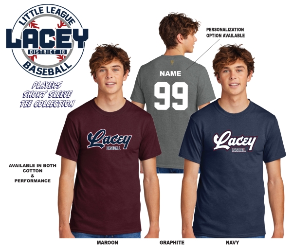 LLL PLAYERS SERIES SHORT SLEEVE TEE COLLECTION by PACER